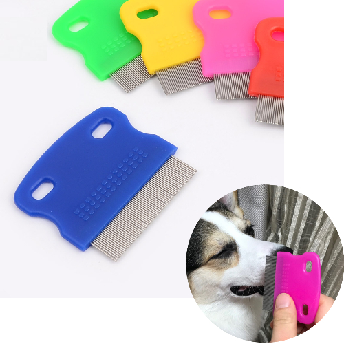 힘찬쇼핑_ 애견 반려견 강아지 개 고양이 얼굴빗 눈꼽빚 눈썹빛 참빗 털빗 랜덤컬러 4,390원