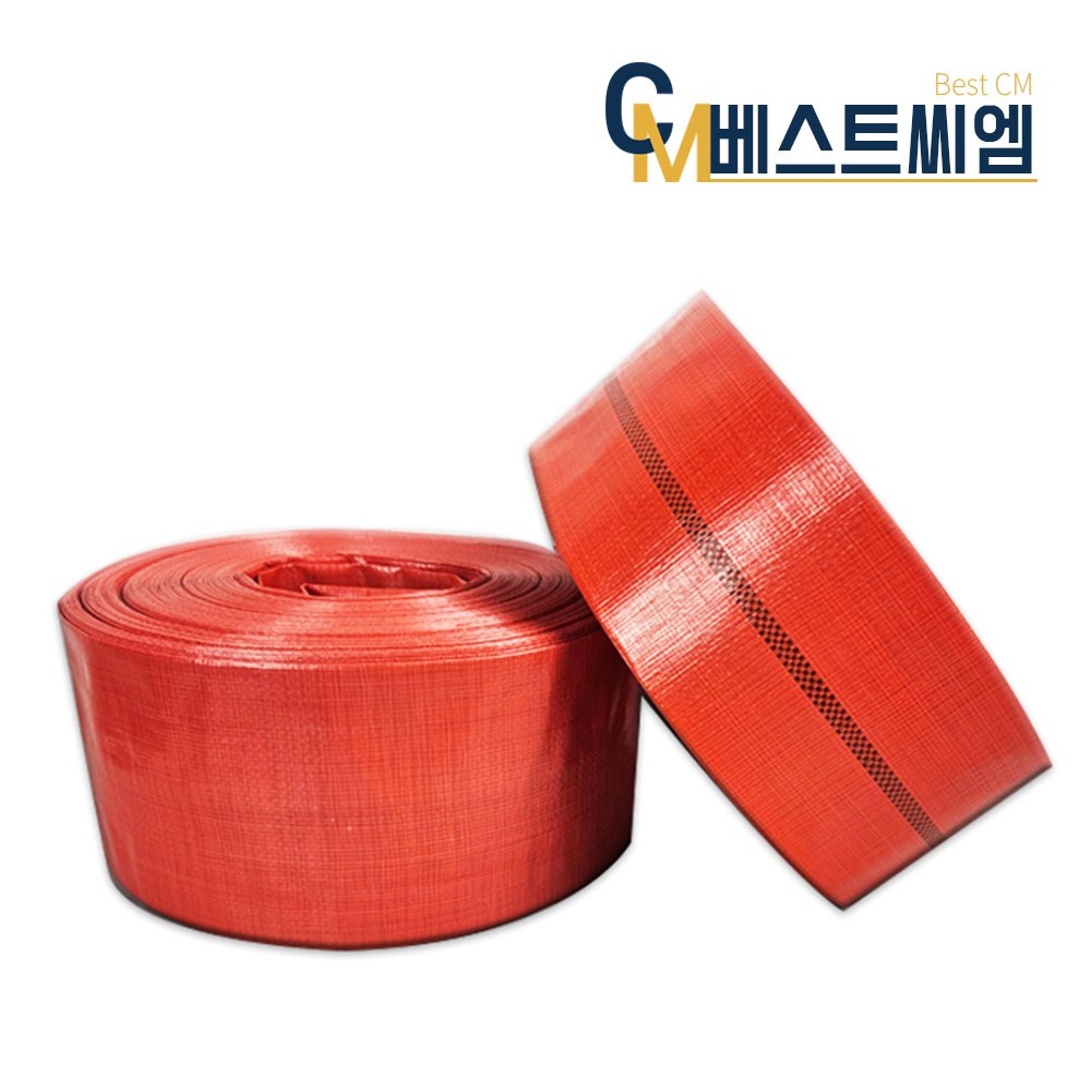 베스트 천막호스 일반 오렌지 1.5인치 ~ 12인치 농업용 양수기 배수 호스 비닐 일반 펌프, 1개 10,790원