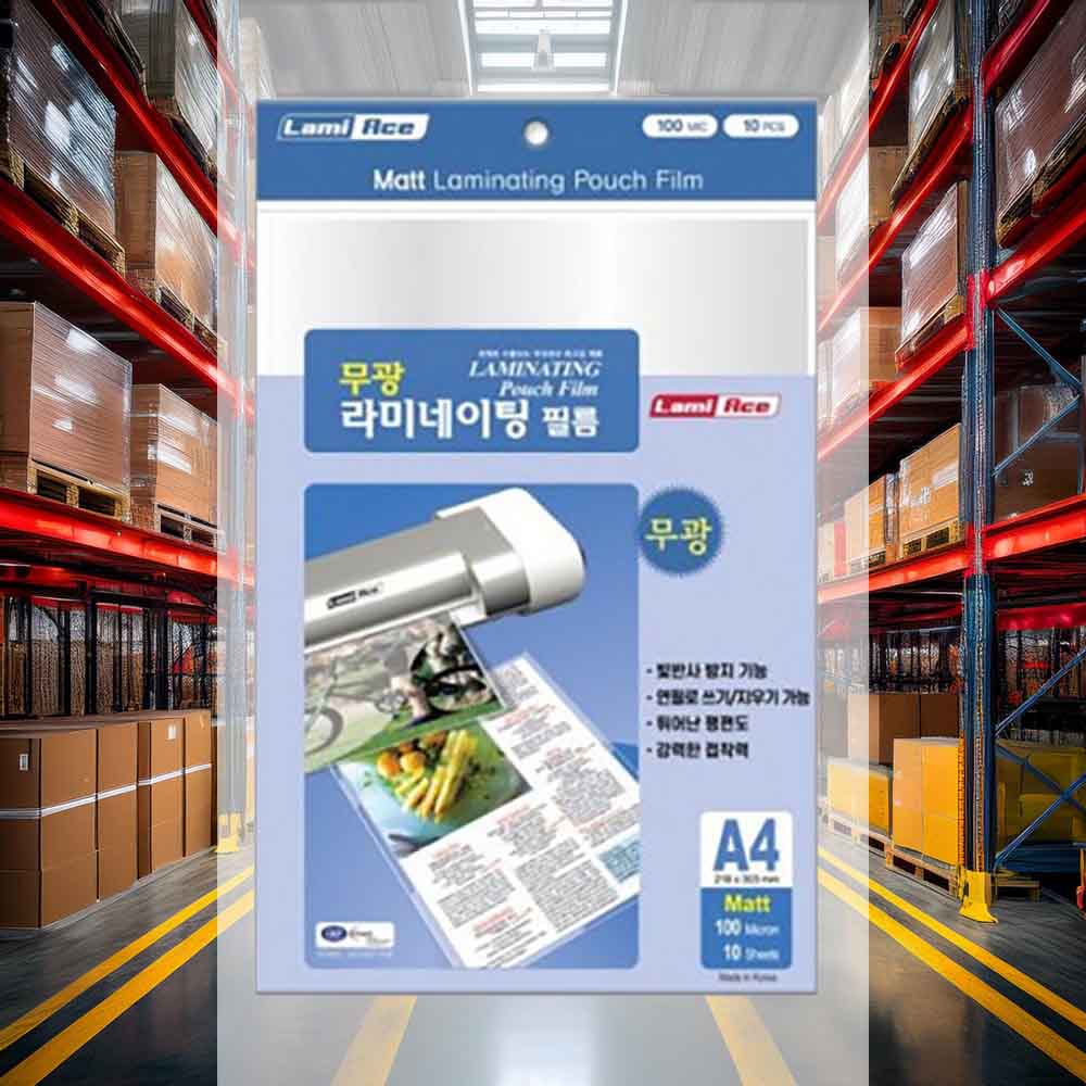 무광 라미네이팅 필름 A4 10매용 스티커 코팅지A4 고투명 a4라미네이팅필름100micron 기계용 문서 4,120원