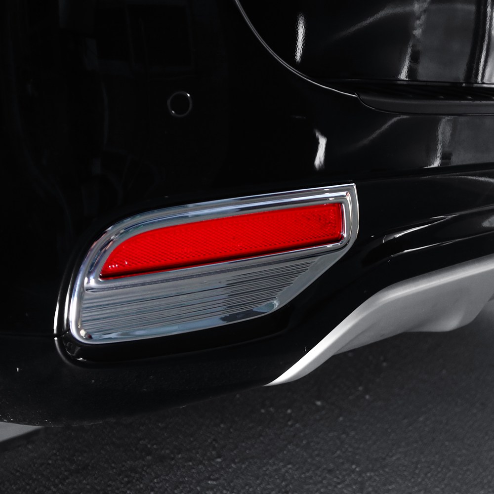 유투카 호환 더뉴 카니발 리어 리플렉터 차량 후방 커버 크롬 카본 몰딩 실외 튜닝 용품 24,500원