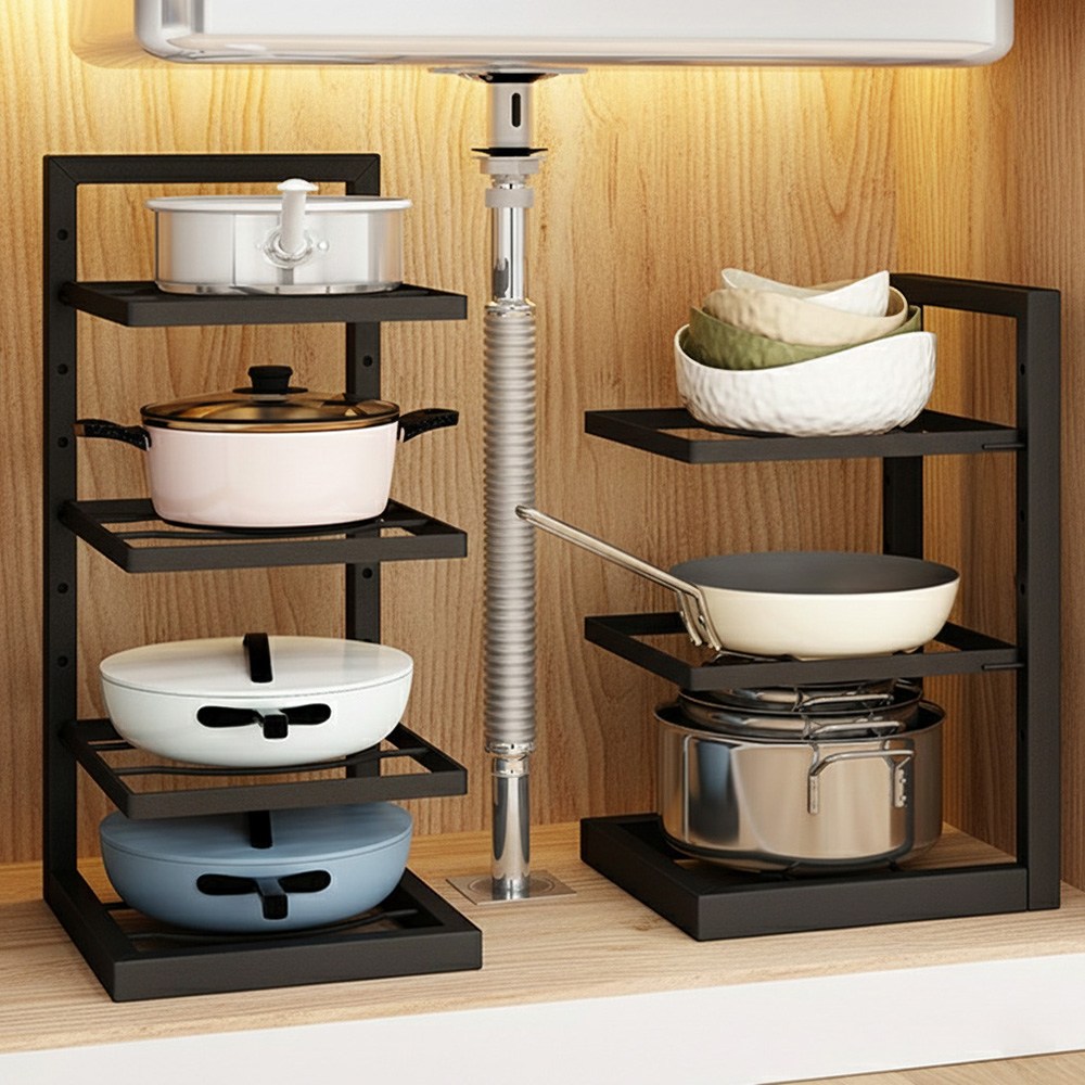 일상플랜 냄비 후라이팬 정리대 18,600원