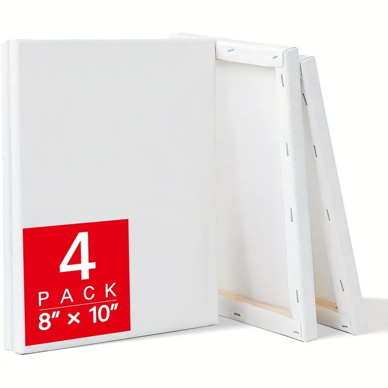 천 미술캔버스 면천캔버스 인물형 풍경형 정사각형 유화 아크릴화 미술학원 학교 미술수업 드로잉카페 대량주문환영 4개, 코튼 덕 4,990원