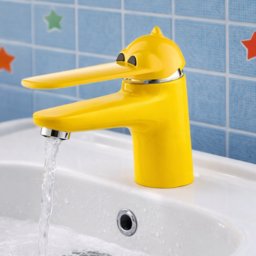 대림바스 국산 화상방지 유아용 세면수전 오리수전 DLL9020, 1개, 옐로우 78,000원