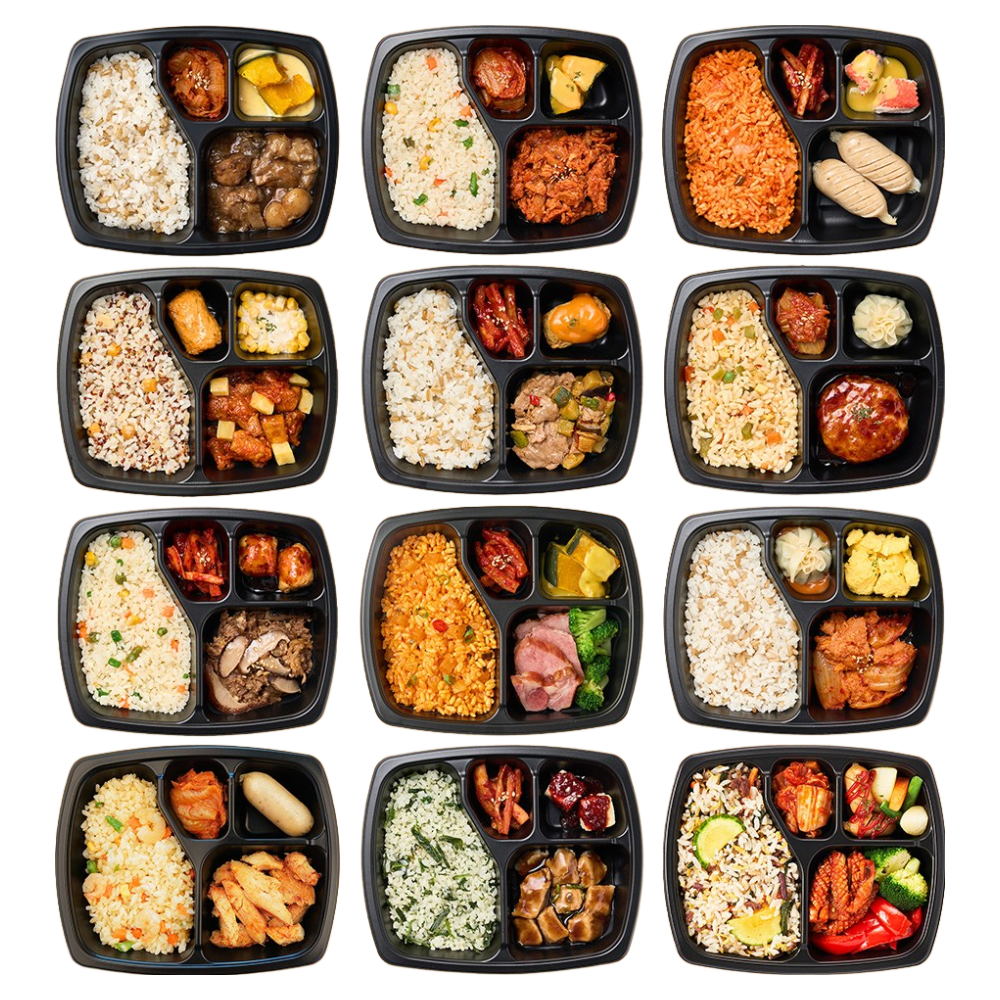 [체중조절용조제식품] 굿스푼 탄단지 일주일 단기 맛있는 관리 저당 체중조절 점심 식사대용 직장인 간편 다이어트 식단 도시락 12종,1세트,2555g, (냉동), 1.25kg 58,200원