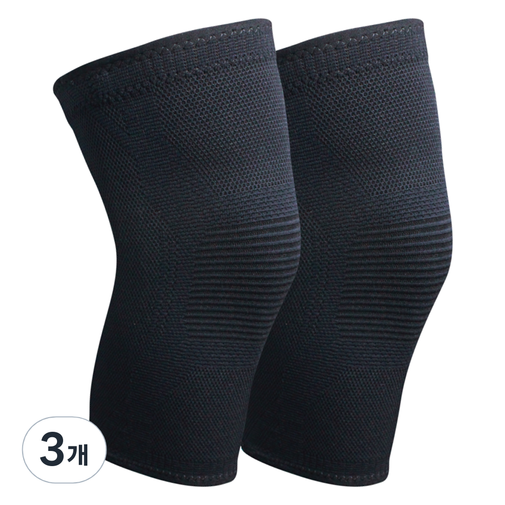 써머텍트 뉴히어로 니슬리브 논슬립 무릎보호대 2p, 3개, 블랙 47,700원