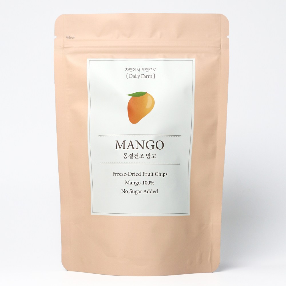 우연팜 동결건조한 망고 과일칩 무첨가, 2개, 35g 10,900원