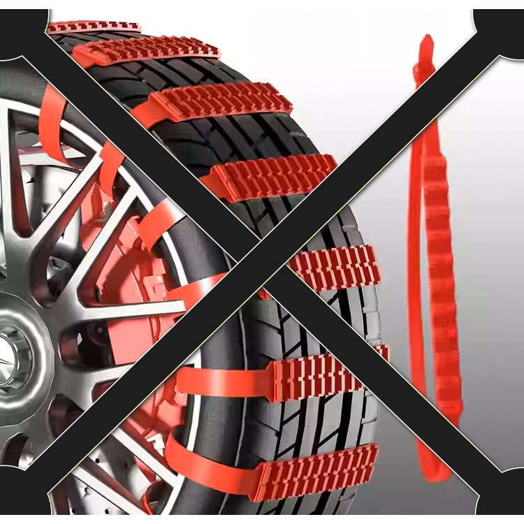 [Korella]겨울 차량용 타이어 체인 체인 간편설치 스노우 체인 미끄럼방지 케이블타이형 차량용 스노우체인 고강도 타이어체인, 80개 27,950원