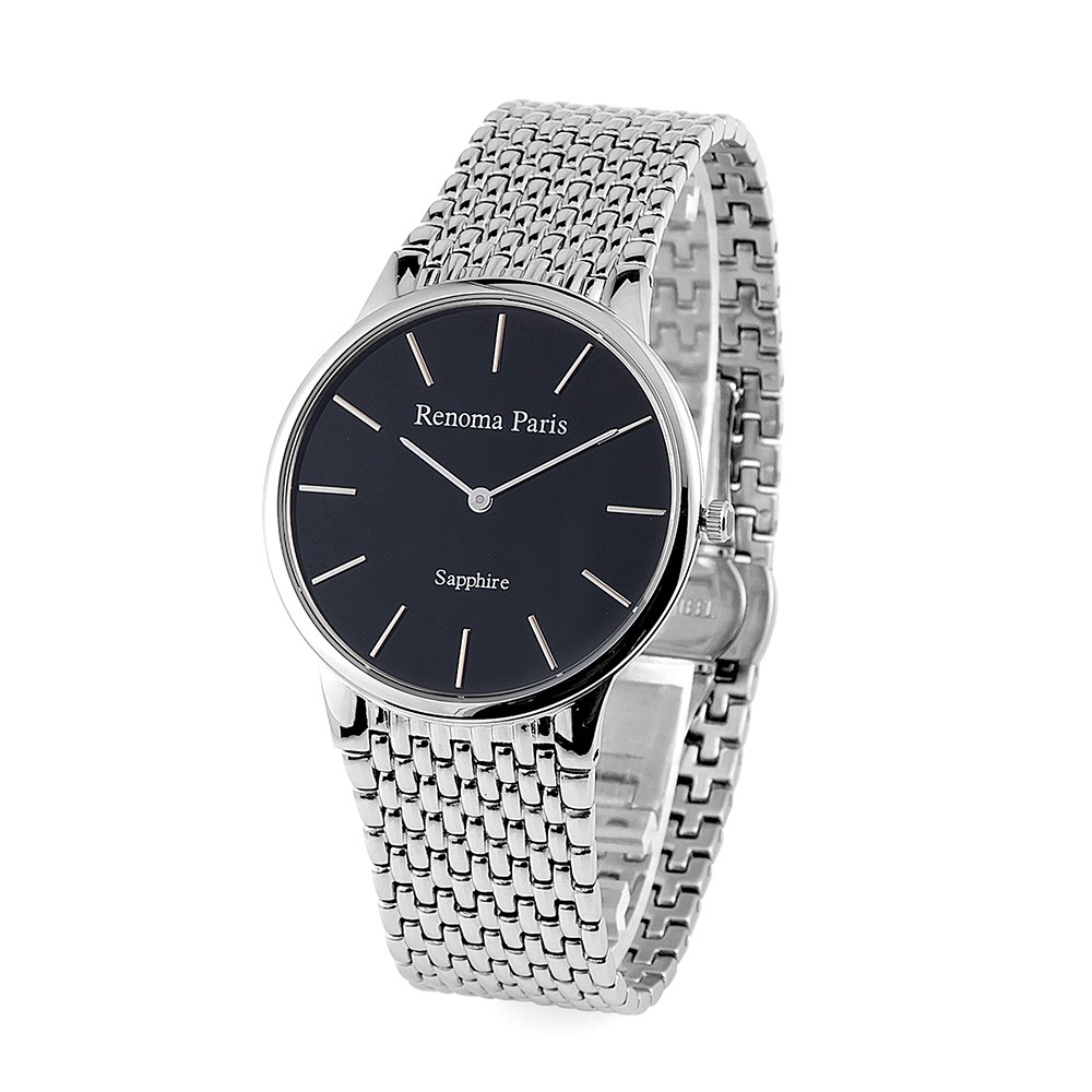 renoma 레노마 화이트 사파이어 글라스 슬림 남성 메탈시계 RE475 79,000원