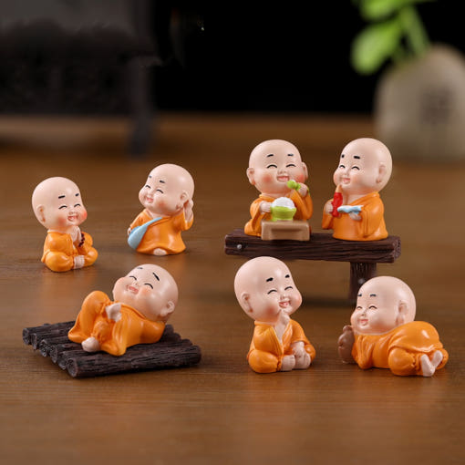 불교 작은 스님 동자승 부처님 의자 소품 인테리어 미니어처 11,000원
