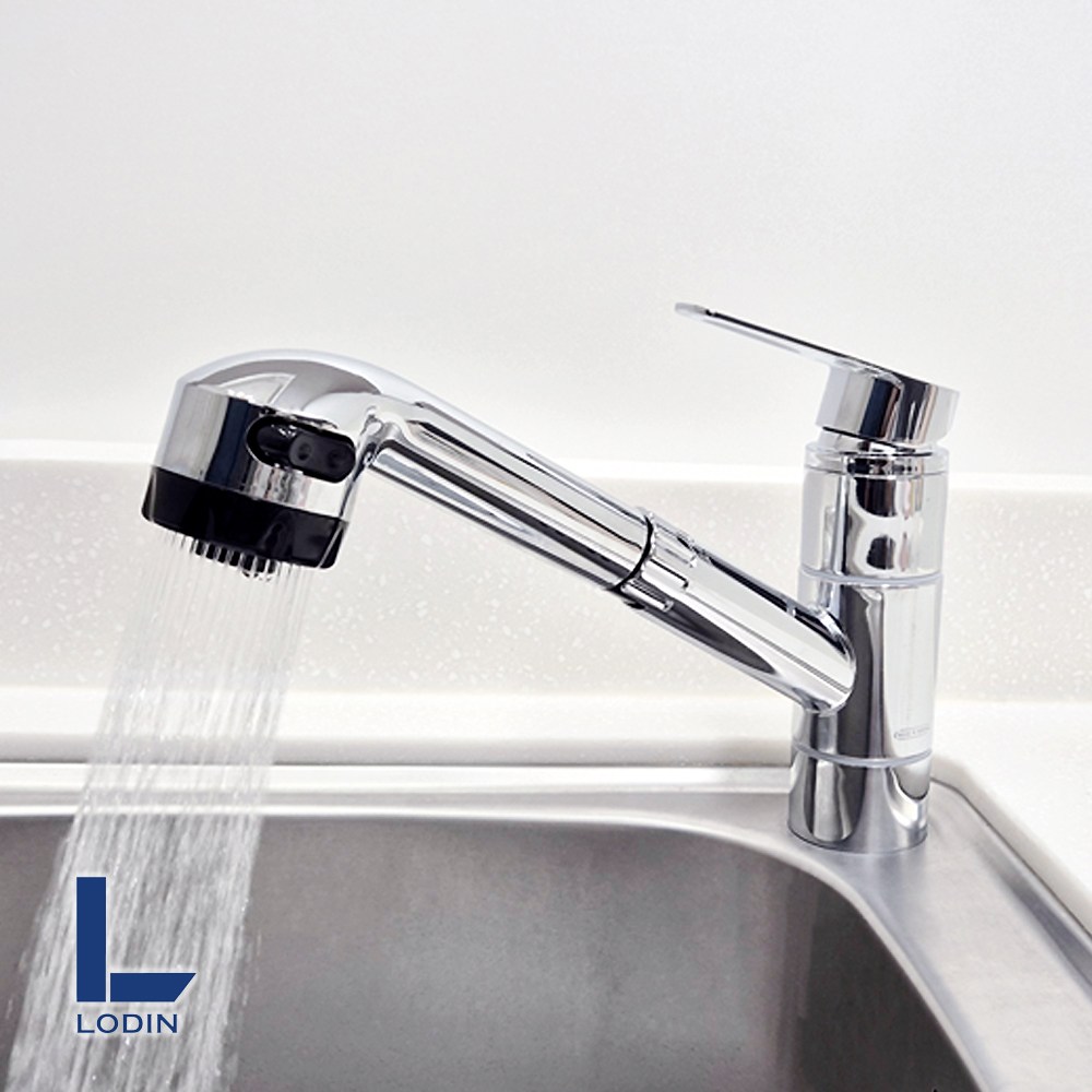 로딘 국산 주방 씽크대수전 원홀 수도꼭지 핸디형 ODIN-108, 1개 26,800원