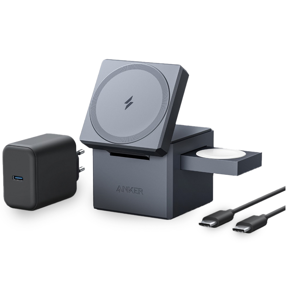 앤커 3in1 맥세이프 충전 큐브, 그레이, 1개 199,000원