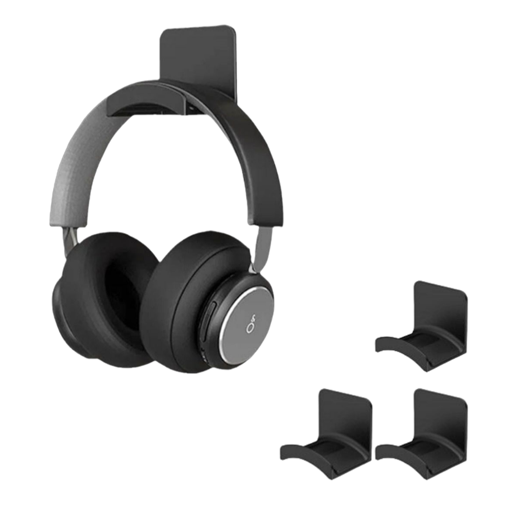 다오미 무타공 다용도 헤드셋 거치대, 블랙, 4개 5,650원