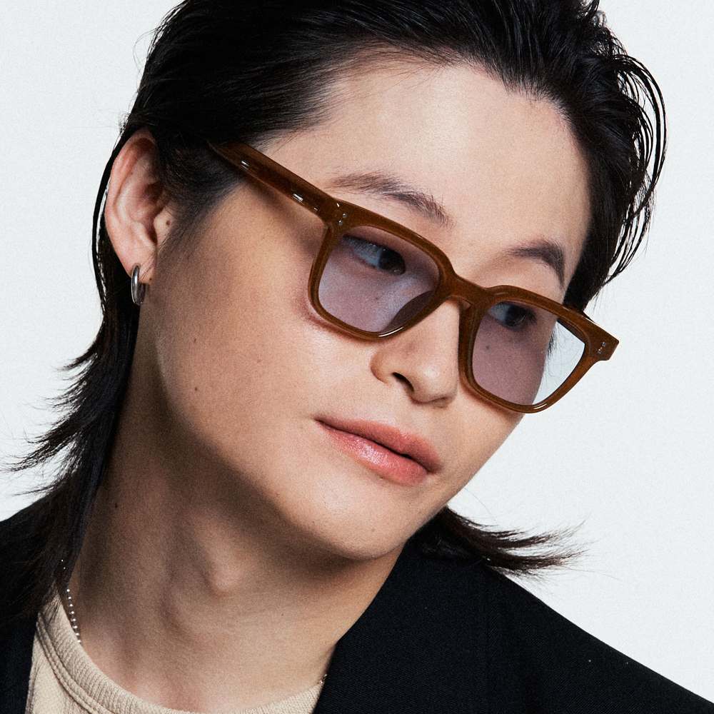 누엘레맨 자외선차단 빅 오버 데일리 틴트 사각 뿔테 선글라스 29,260원