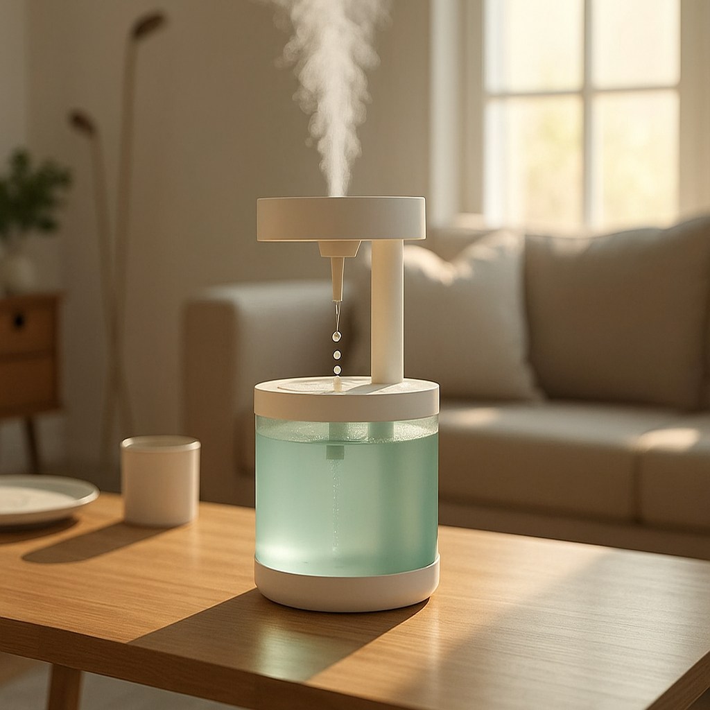 디큐브 물멍 가습기 거꾸로 무드등 조명가습기 29,000원