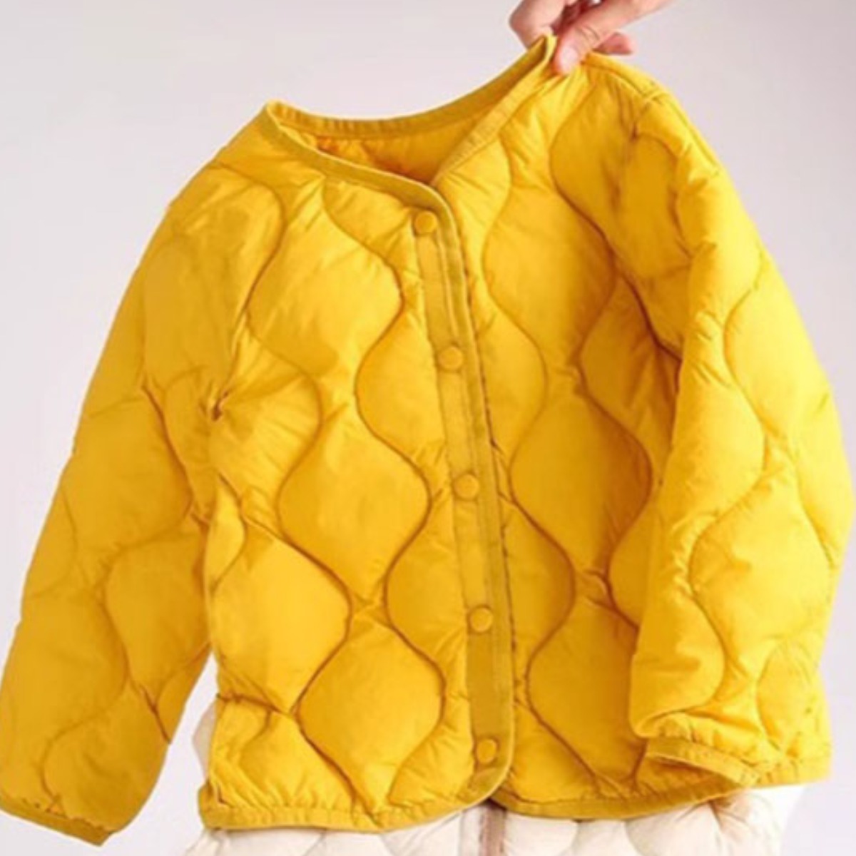 여누키즈 키즈 주니어 컬러 누빔 긴팔 자켓 경량 패딩 솜자켓 남아 여아 공용 아동 깔깔이 19,100원