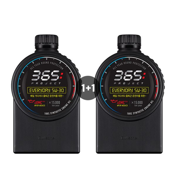 2개불스원 365 Project 엔진오일 5W30 ew everyday 1L 29,100원