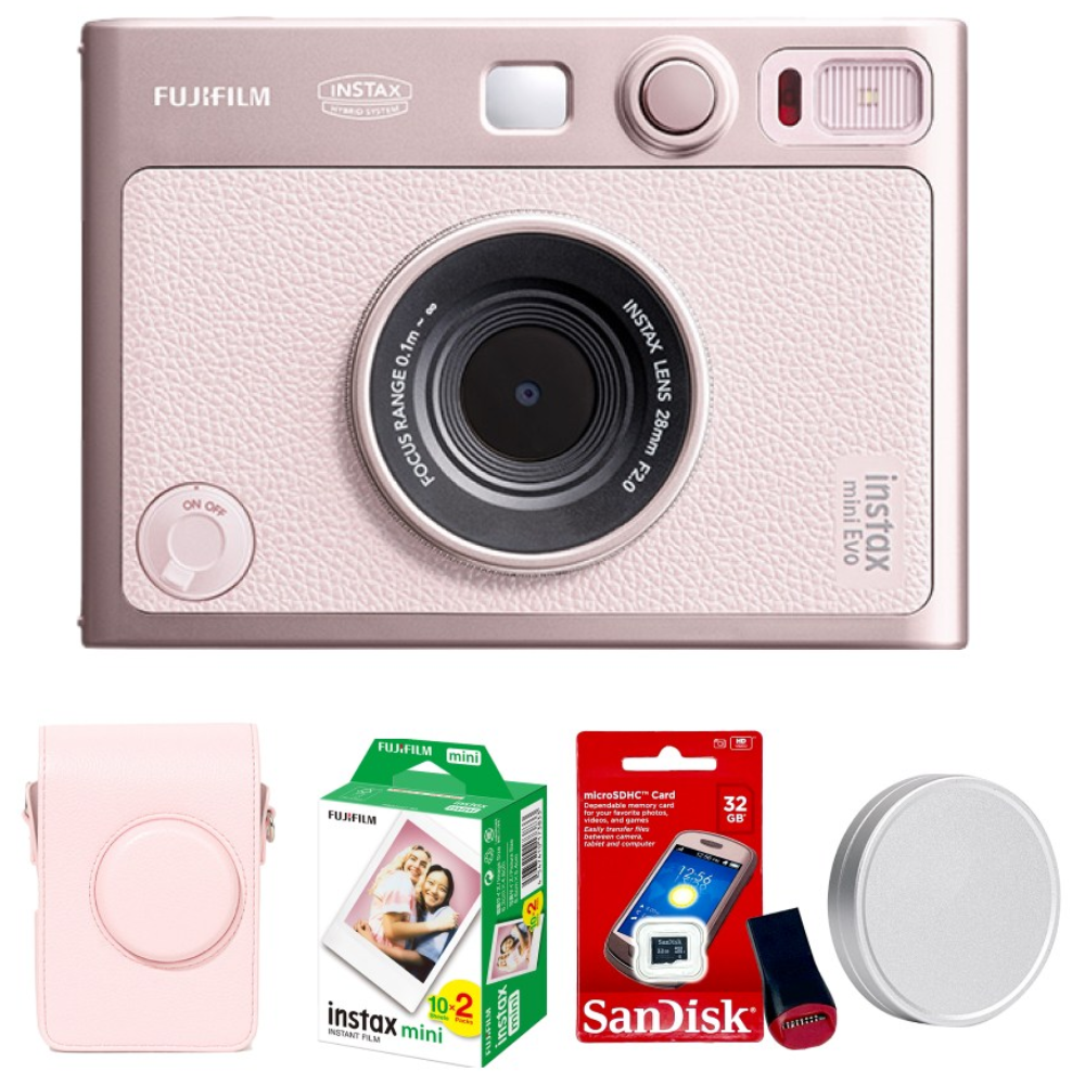 인스탁스 미니에보 핑크 EVO 젠틀로즈 카메라+전용가방+필름20장+선물SET, 1세트, 젠틀로즈(핑크케이스+필름20장) 351,800원