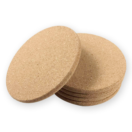 올커버 코르크 티코스터 두꺼운 컵받침, 20개, 원형(NE210) 9,900원