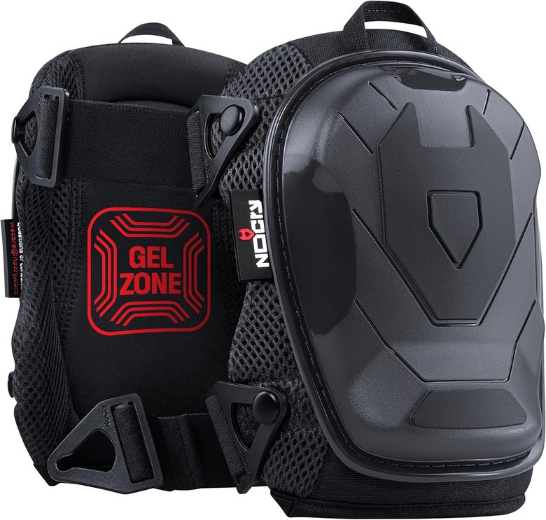 미끄럼 방지 헤비 듀티 캡과 발목 지지대가 있는 남녀용 노크라이 프로페셔널 건설용 무릎 패드 - 두꺼운 폼과 젤 쿠셔닝 강화 조절 가능한 스트랩 및 군용 등급 리벳 87,290원