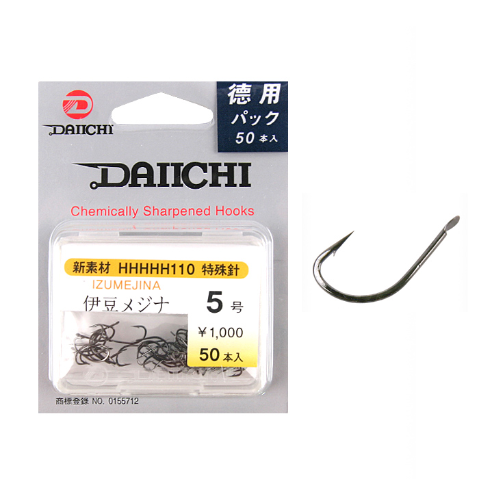 다이치 카본 이두메지나 덕용 민물 향어 잉어바늘, 1개 7,780원