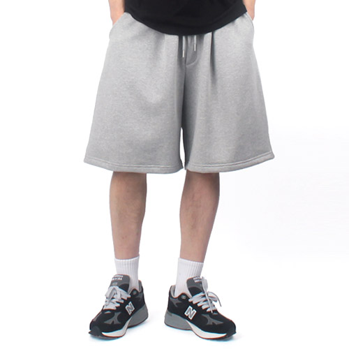 간쓰리 GP0407 국내생산 반바지 버뮤다 원턱 와이드 숏츠 36,800원