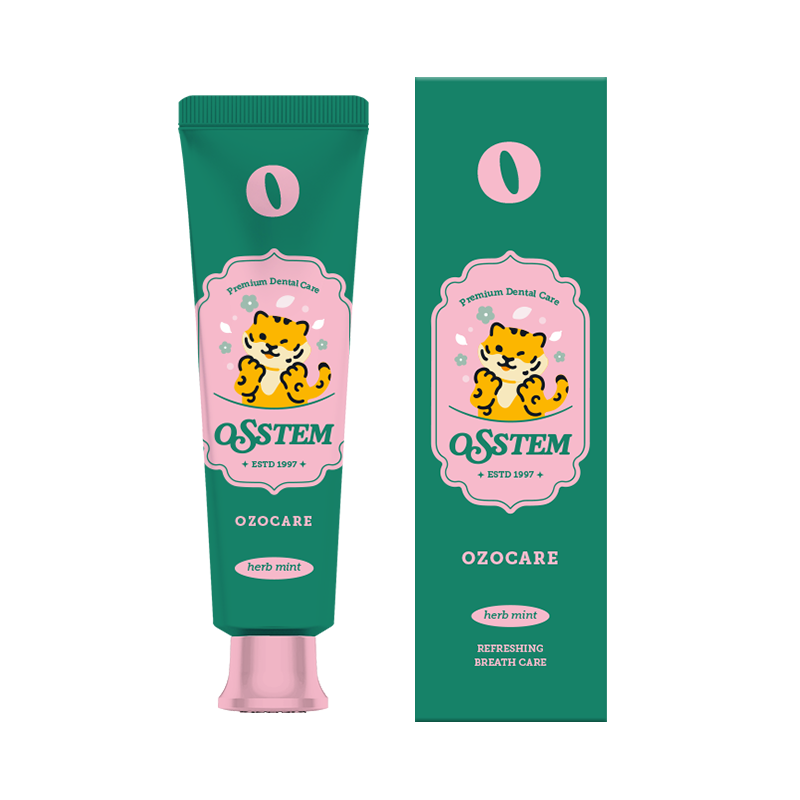 오스템파마 구취케어치약 허브민트향 10,000원