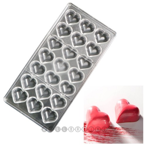 웰베이킹 (벨기에) 전문가용 초콜릿pc몰드 (하트21구) 27,750원