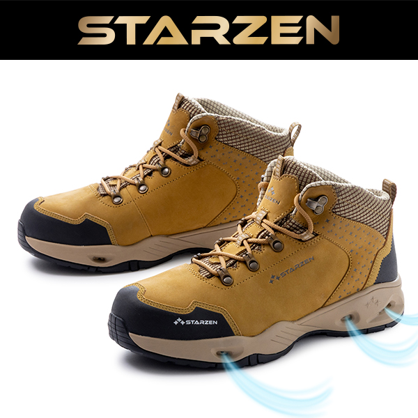 스타젠 SZ-513 안전화 가죽 방수 메쉬 6인치 발편한 작업화 미끄럼방지 보통작업용 88,500원
