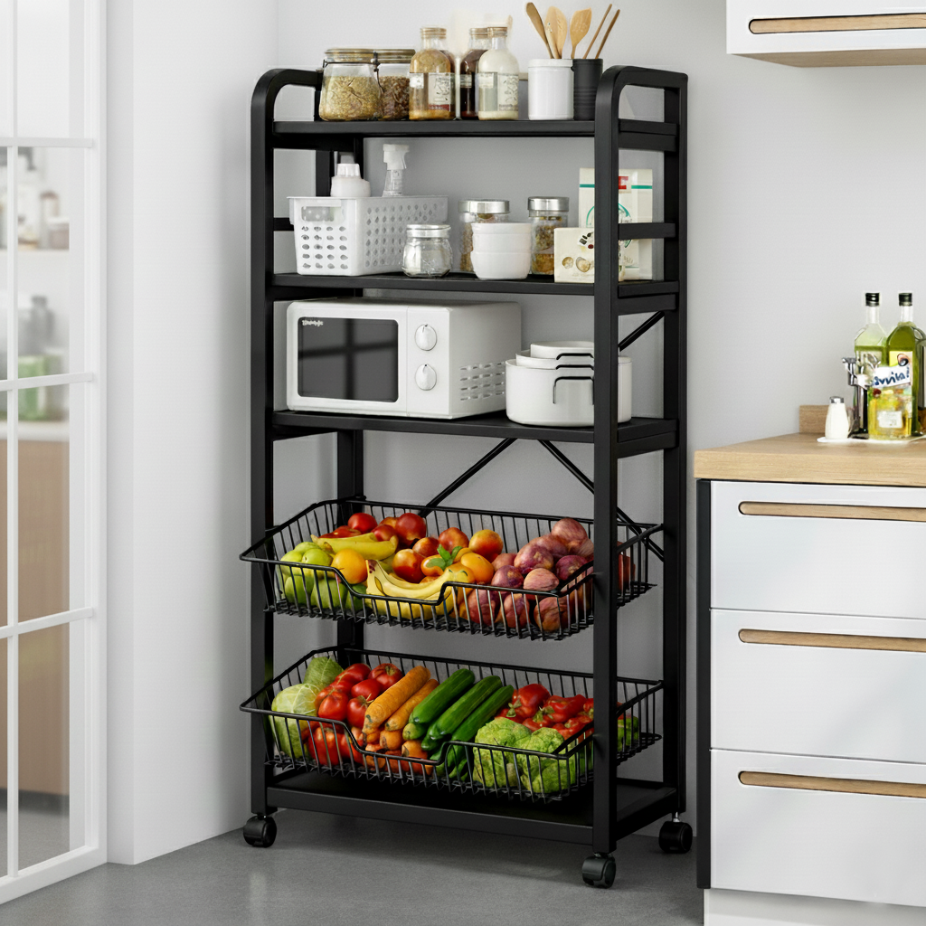 위즈룸 주방 수납장 전자레인지 선반 29,800원