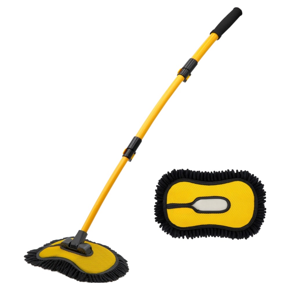 에이스피드 차량용 착 세차밀대 브러시 AP10 + 추가 걸레 세트, 혼합색상, 1개 28,170원