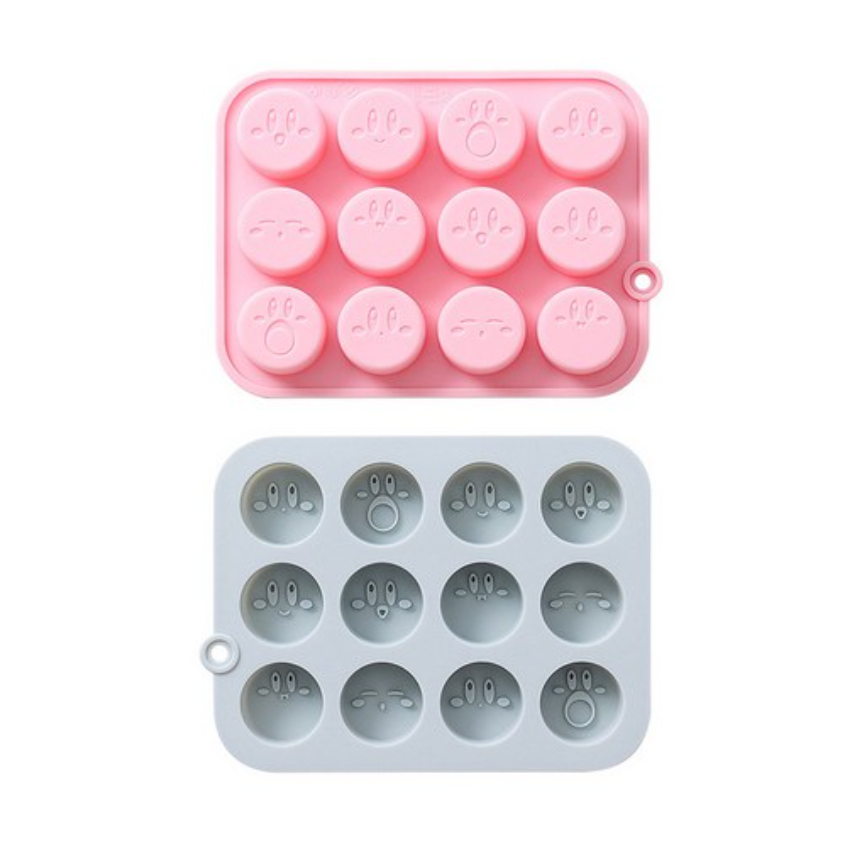 이홈베이킹 표정 12구 실리콘 몰드 2종 세트 29,800원