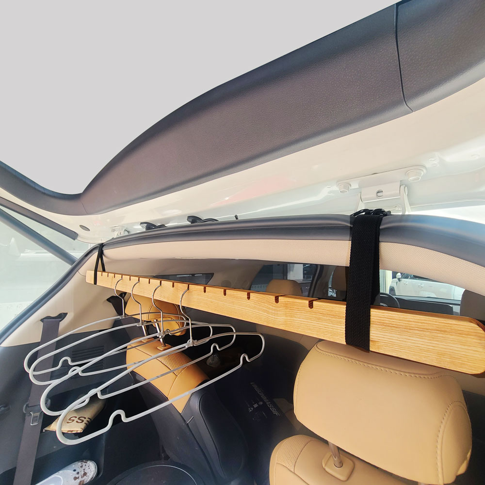 에이아이스토어 카니발 행거 옷걸이 차량용, 우드, 1개 55,000원