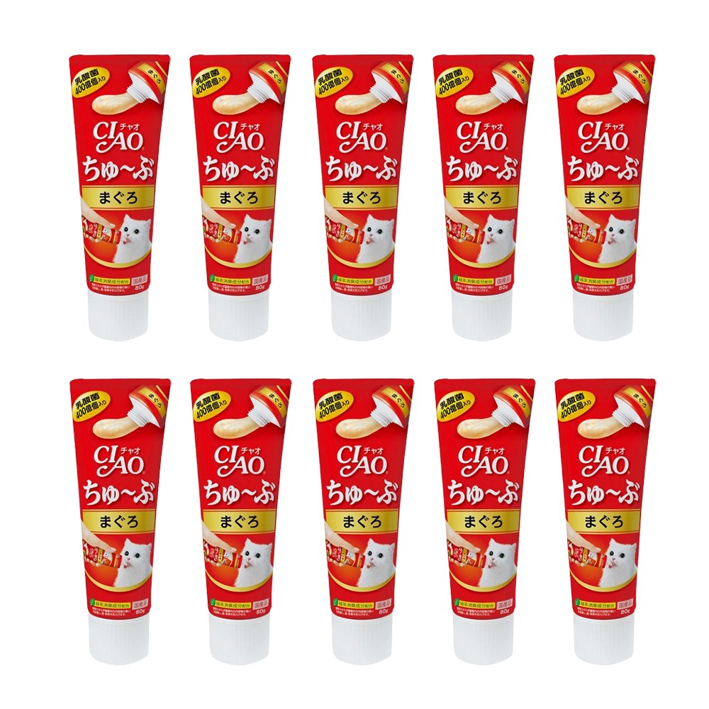 이나바 챠오츄브 참치(80gX10개) (CS-151H) 튜브타입 33,500원