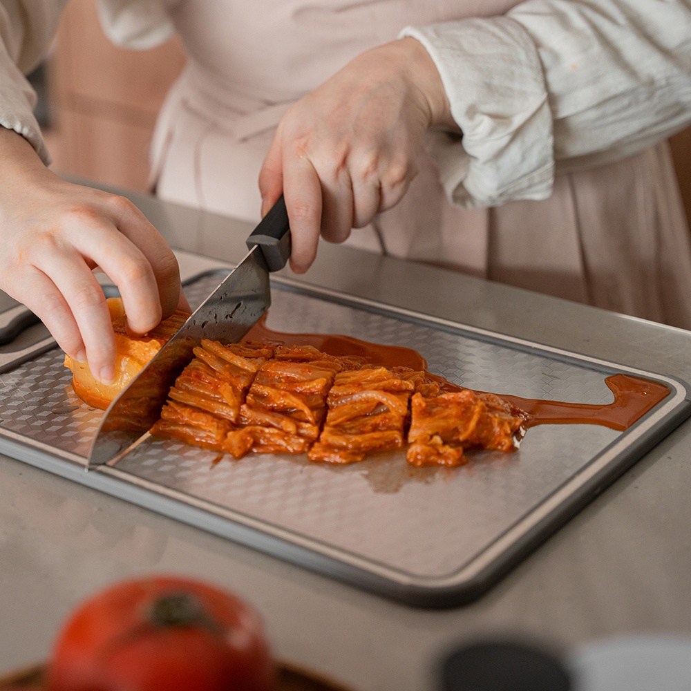 프리라벨 스텐 도마 304 양면 위생 도마 16,350원