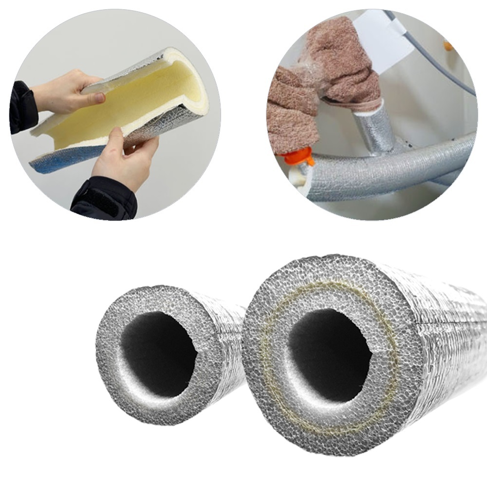 배관보온재 수도관 은박 파이프 동파방지 단열재 2M 19,800원