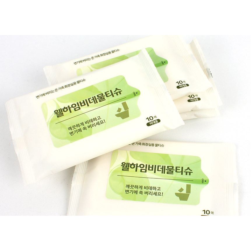 웰하임 휴대용 잘녹는 저자극 어린이 키즈 화장실용 비데 물티슈 26,200원