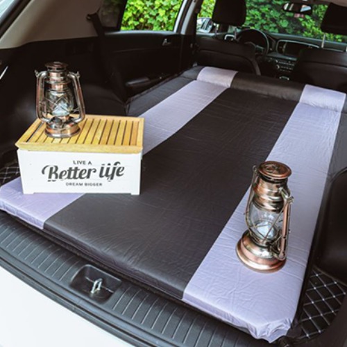 루일로 캠핑 차박 텐트 고속자동충전더블에어쿠션매트 에어매트 2인용 그레이, 그레이 43,750원