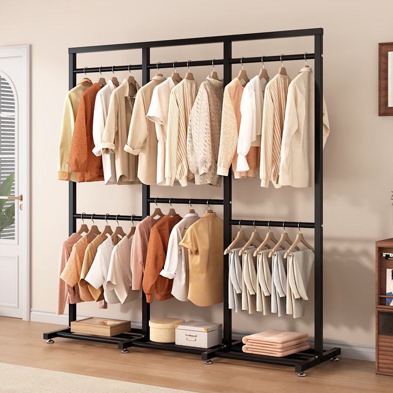 워너픽 이동식 철제 2단 행거, 블랙B 48,900원