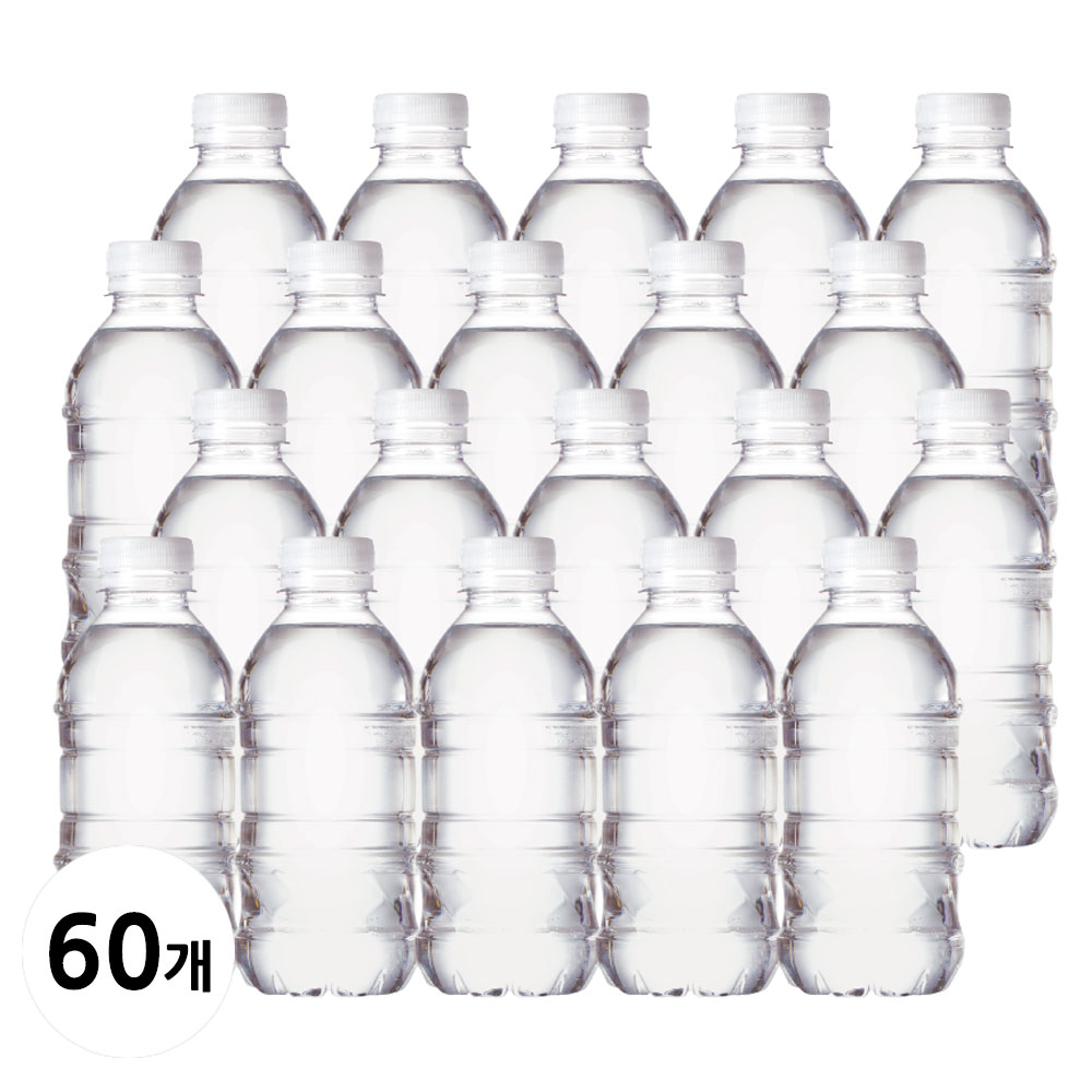 물하나 ECO 생수 무라벨, 330ml, 60개 13,900원