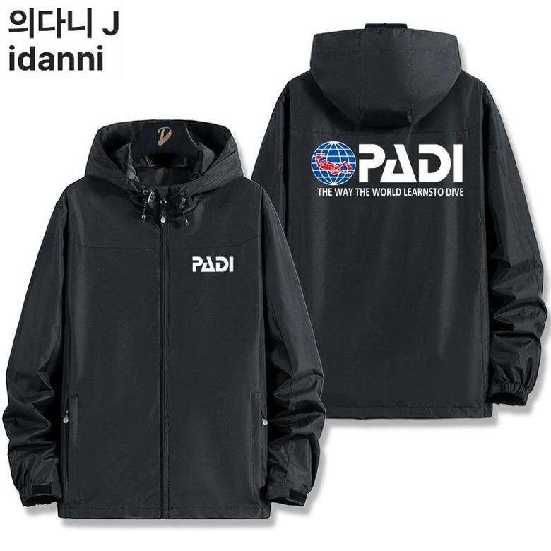 다이빙 판초 체온유지 PADI 스쿠버 방수 방풍 자켓 남녀 바람막이 집업 후드 재킷 53,300원