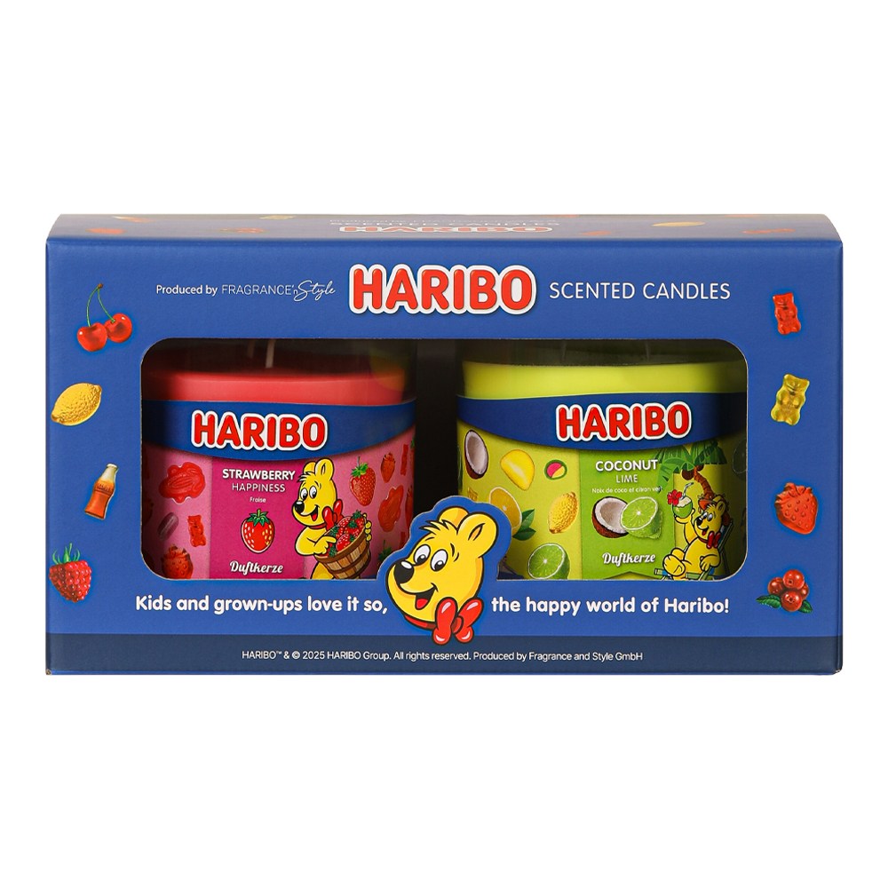 하리보캔들 라지자 2종 향초 선물세트 (미니 캔들라이터, 쇼핑백) 55,000원