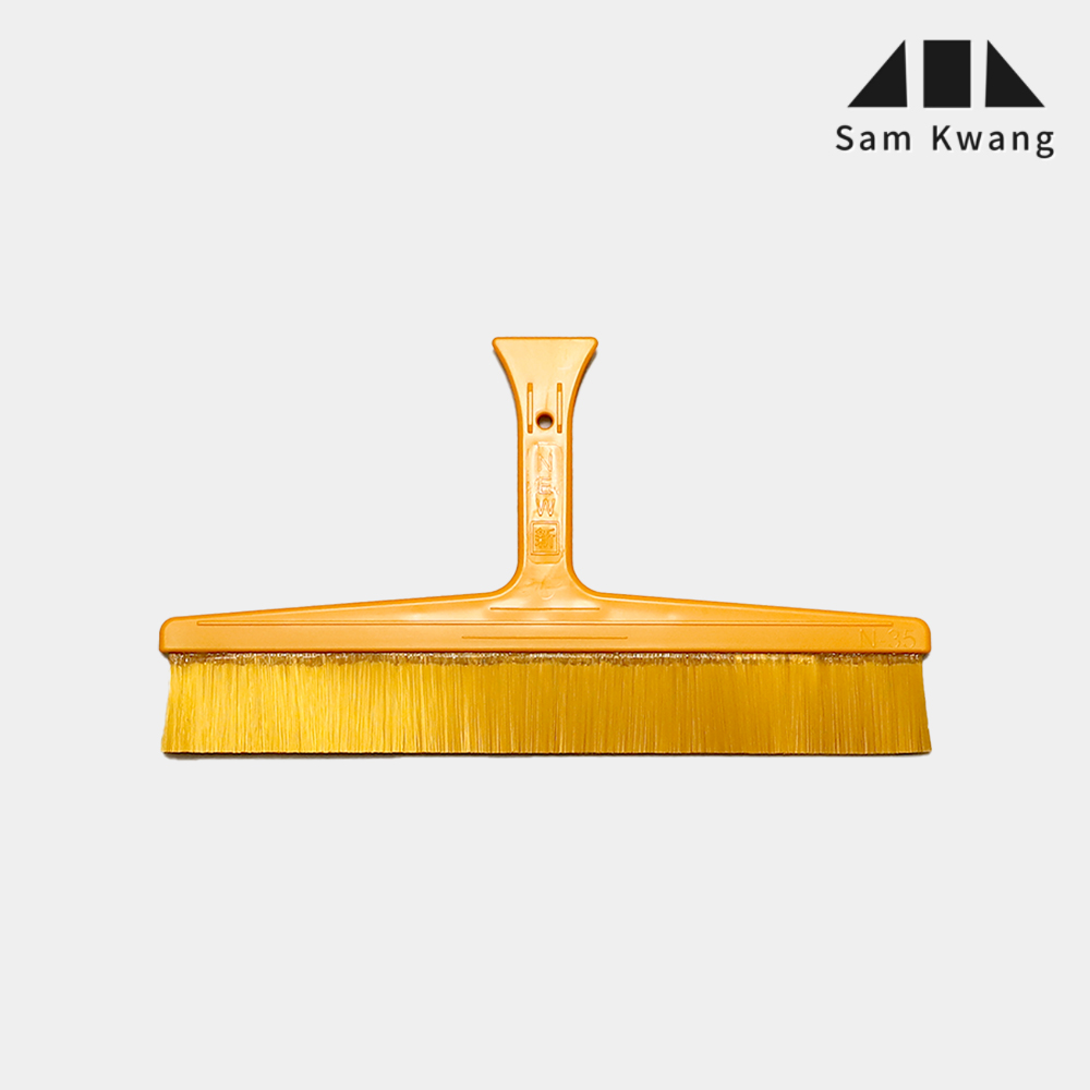 삼광 도배 정배솔 14인치 35cm 골드 금사 국산 벽지 보수 도배용 붓 합지 실크 도배지 붙이는 도배솔 셀프도배용품 21,500원