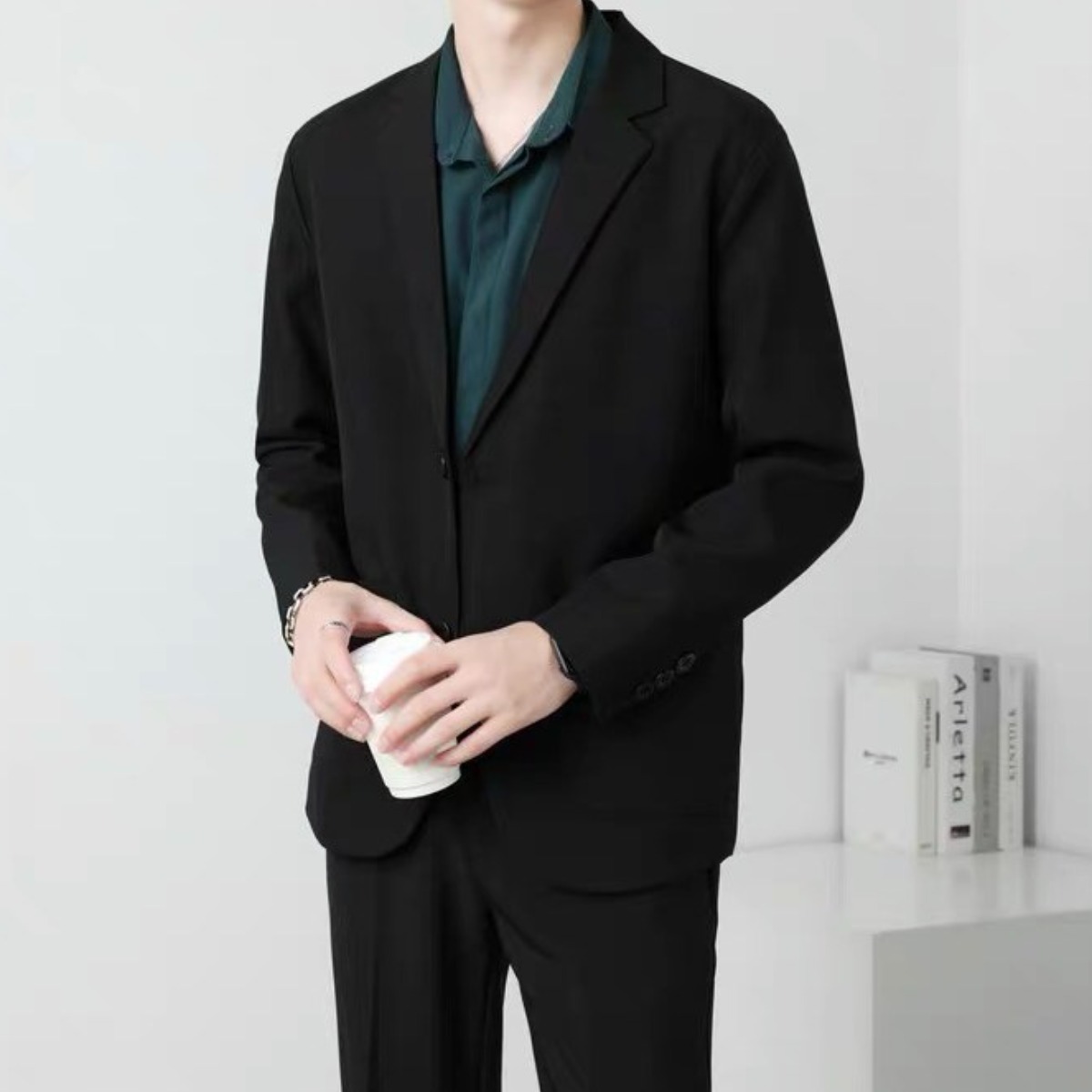 휠렉스 남성 봄 오버핏 블레이저 정장 자켓 J52 39,490원