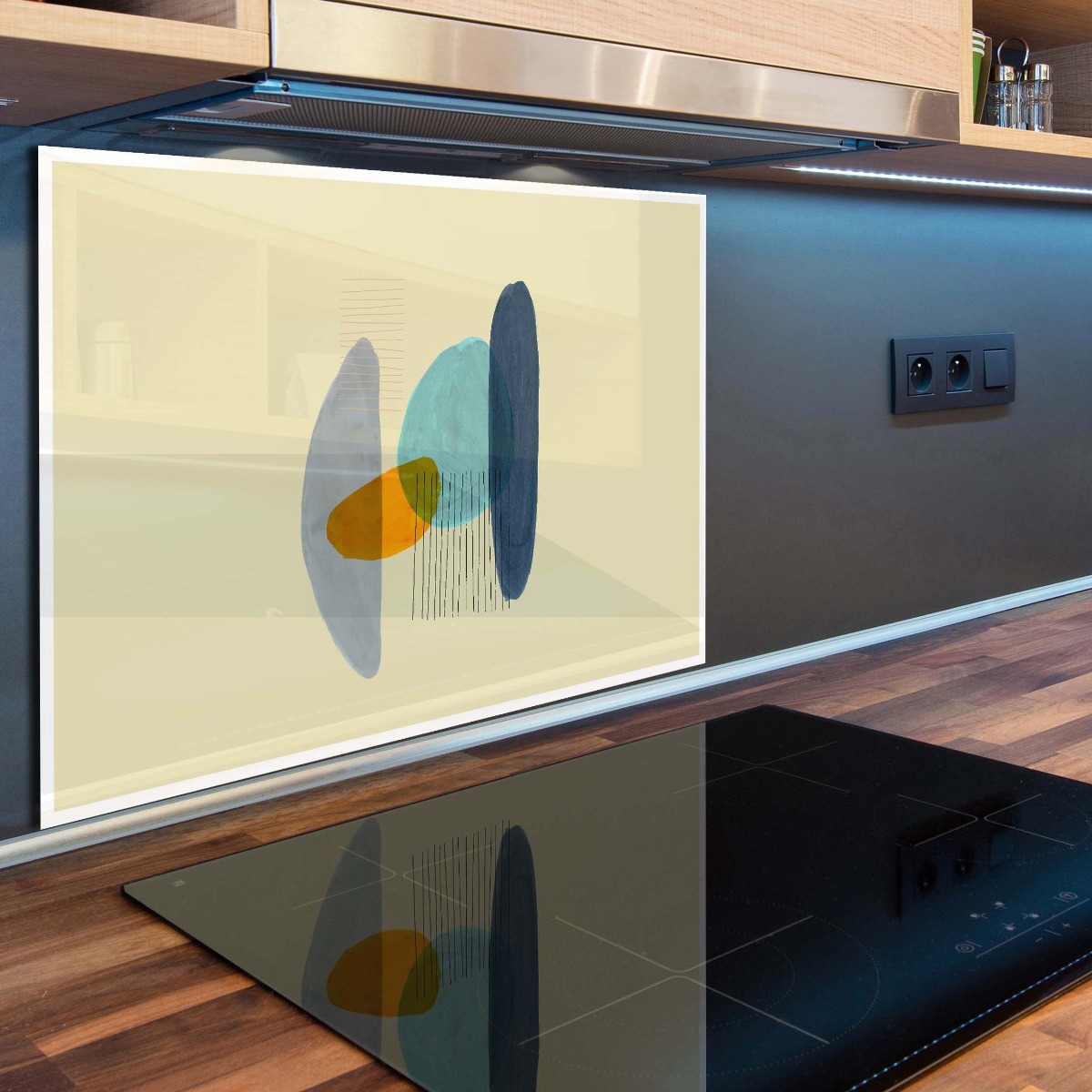 코나 주방아트보드 가스렌지 인덕션 가드 가림막 기름튐방지 추상화2 84,900원