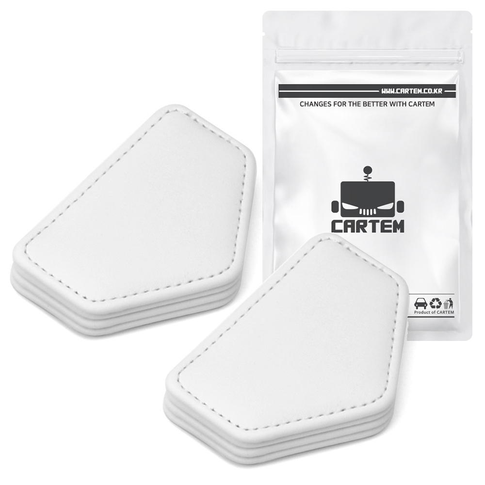 카템 차량용 안전벨트 고정 스토퍼 클립 CT448, 크리미화이트, 2개 9,800원