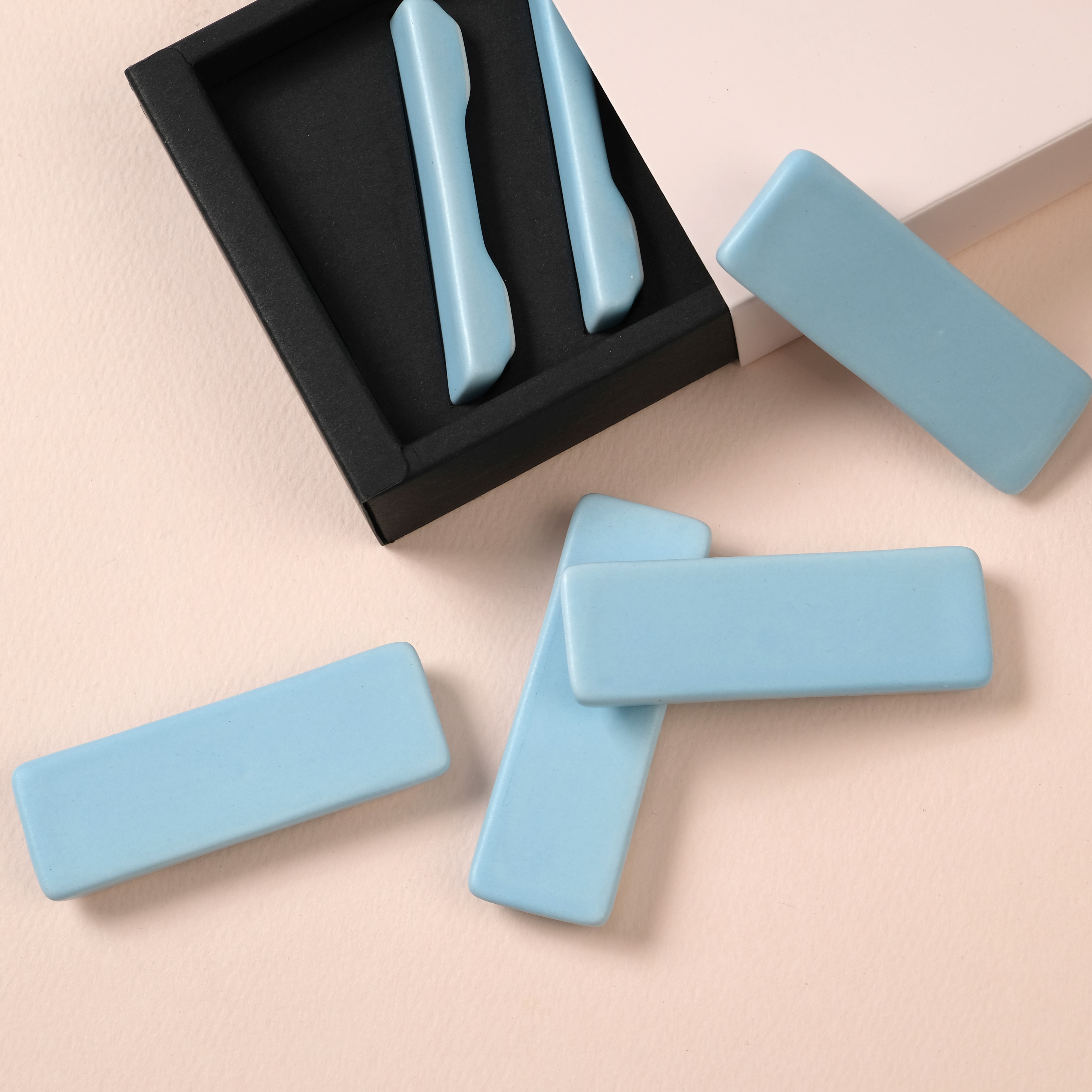 [프리스틴 수저받침] 핸드메이드 파스텔 5개 1세트 - 5가지 색상 20,000원