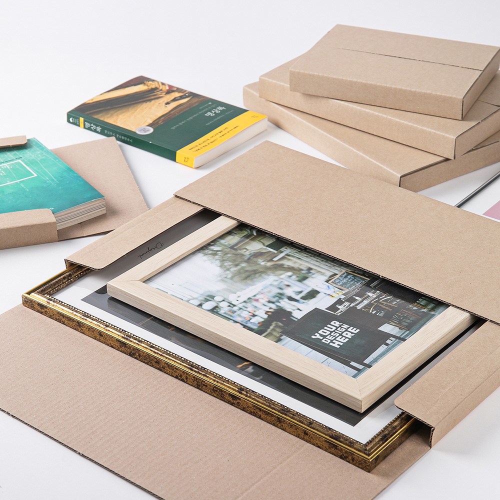 액자 택배상자 낱개 앨범 책 그림 사진 도마 포장 상자 종이 납작 택배박스 1호 A5 9,350원