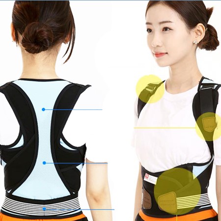 현대메디칼 바른자세교정기 ,자세교정부목, 척추.어깨교정,  의료기기 34,900원