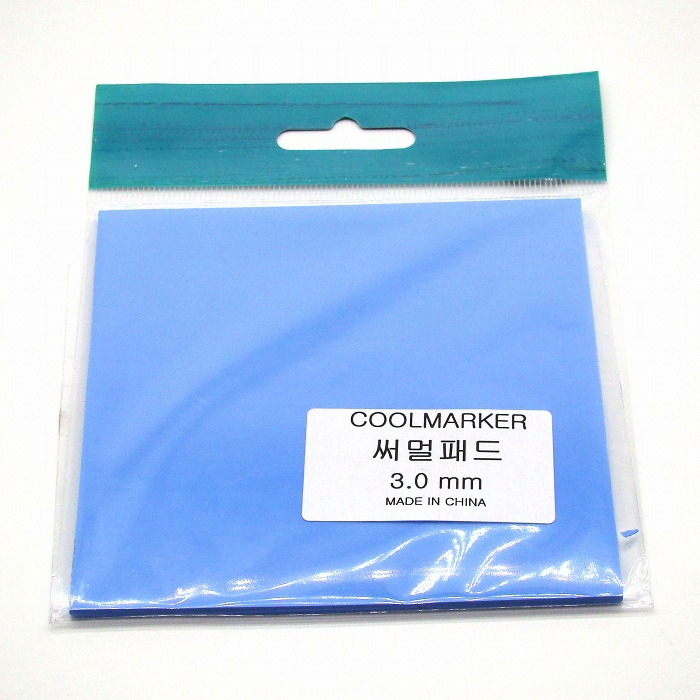 (에버쿨) COOLMARKER 써멀패드100-3mm/두께 3mm COOLMARKER-써멀패드-3mm 4,560원