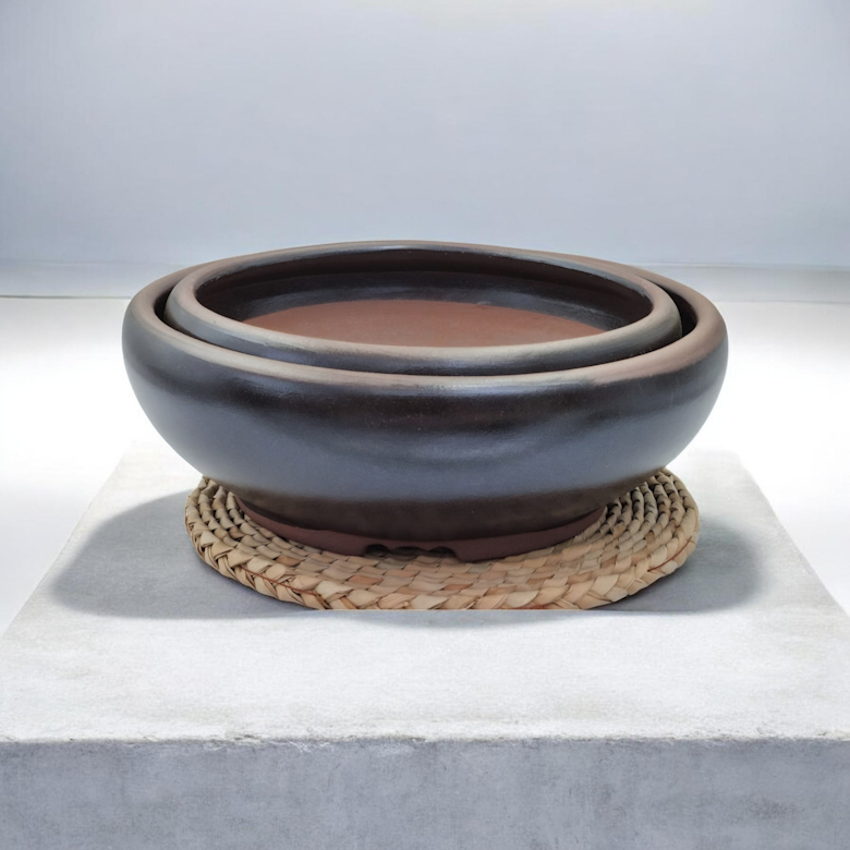 [우암]국산 옹기화분 오목 야생화 다육 화분 2사이즈 도자기 화분 17,900원